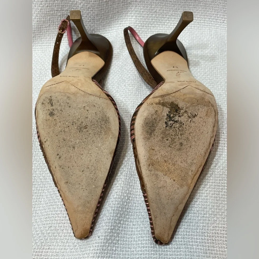 Rene Caovilla Serpente Marrone - Picture 9 of 9